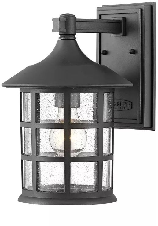 Elstead Lighting Freeport lámpara de pared para exteriores 1x40 W negro HK-FREEPORT2-M-TBK