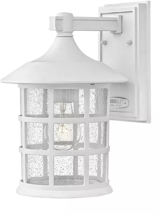 Elstead Lighting Freeport lámpara de pared para exteriores 1x40 W blanco HK-FREEPORT2-M-TWH