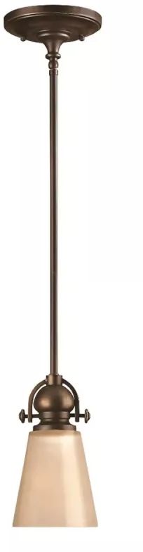 Elstead Lighting Mayflower lámpara colgante 1x60 W marrón HK-MAYFLOWER-P-A