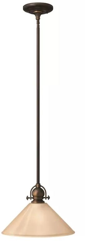 Elstead Lighting Mayflower lámpara colgante 1x60 W marrón HK-MAYFLOWER-P-B