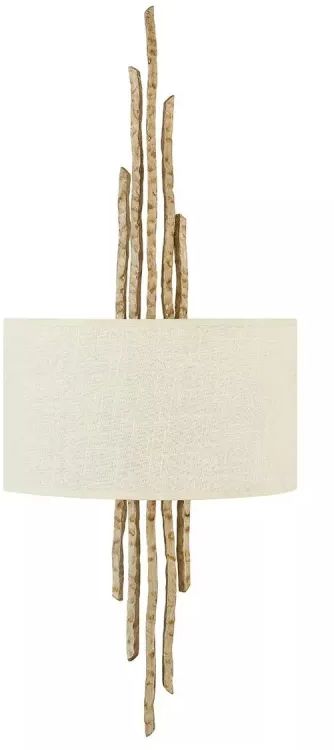 Elstead Lighting Spyre lámpara de pared 2x60 W champán HK-SPYRE2-CPG