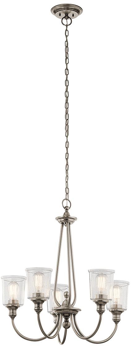 Elstead Lighting Waverly lámpara colgante 5x60 W KL-WAVERLY5-CLP