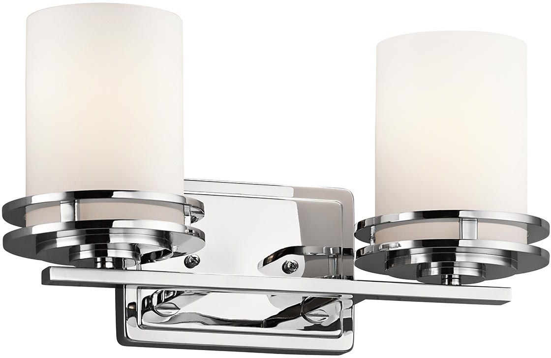 Elstead Lighting Hendrik lámpara de pared 2x3 W cromo KL-HENDRIK2-BATH