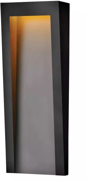 Elstead Lighting Taper lámpara de pared para exteriores 1x8 W negro HK-TAPER-M-TBK