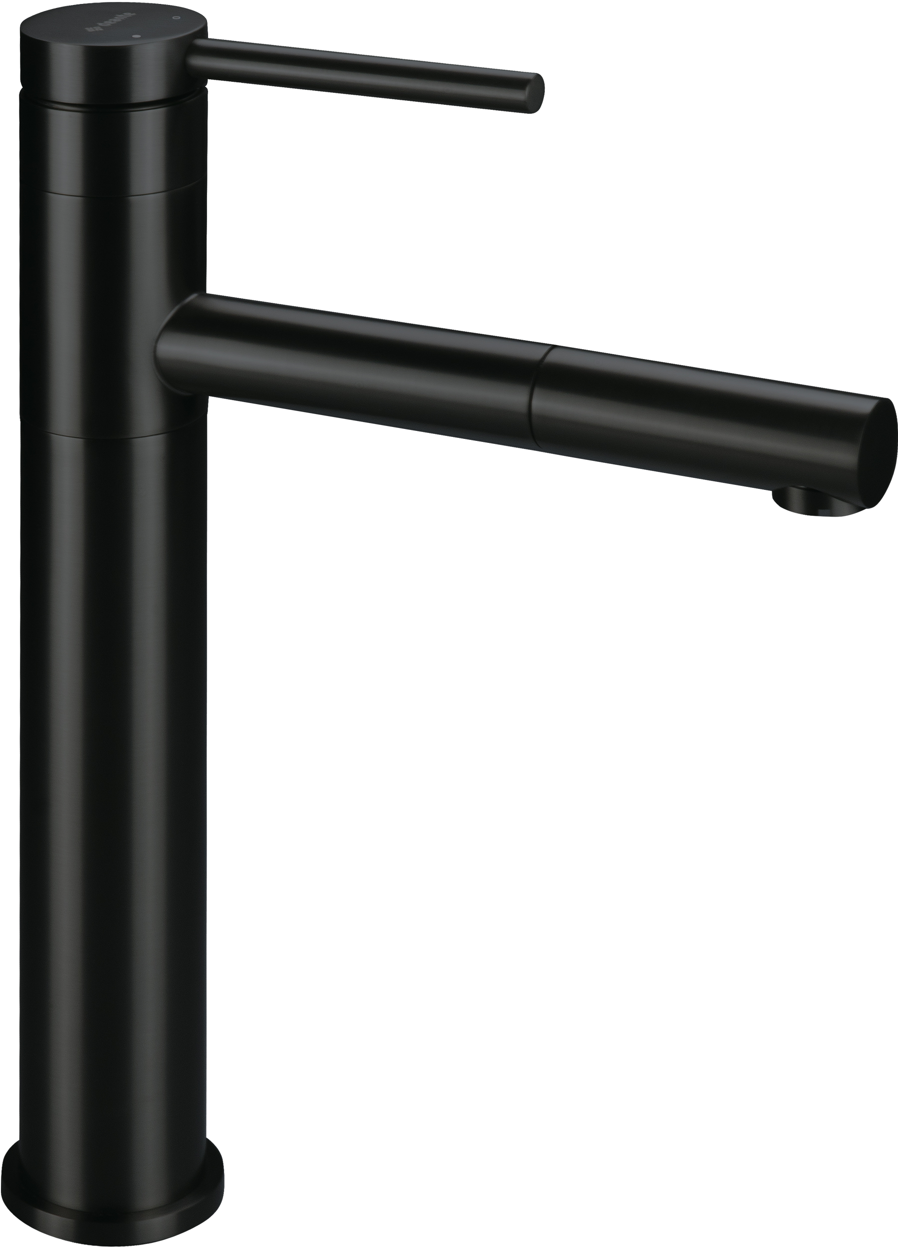 Deante Ora grifo para lavabo de pie negro BGE_N22K