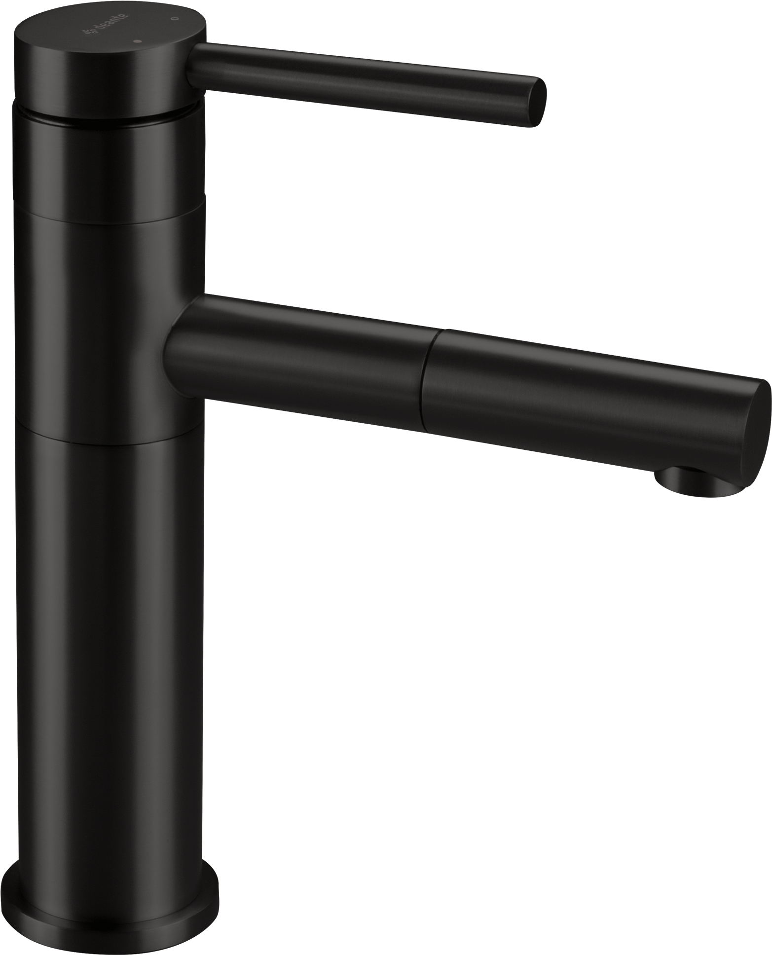 Deante Ora grifo para lavabo de pie negro BGE_N22M