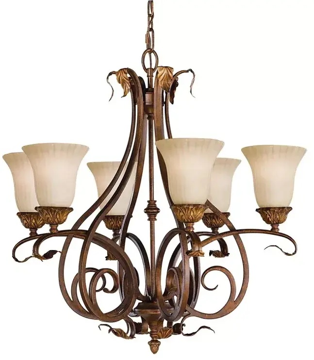 Elstead Lighting Sonoma Valley lámpara colgante 6x60 W FE-SONOMAVALLEY6
