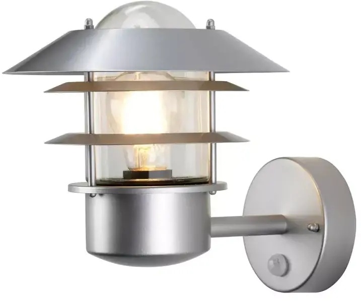 Elstead Lighting Helsingor lámpara de pared para exteriores 1x60 W plata HELSINGOR-PIR