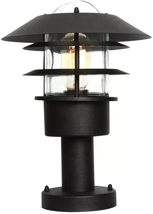 Elstead Lighting Helsingor lámpara de pie para exteriores 1x60 W negro HELSINGOR-PED-BK