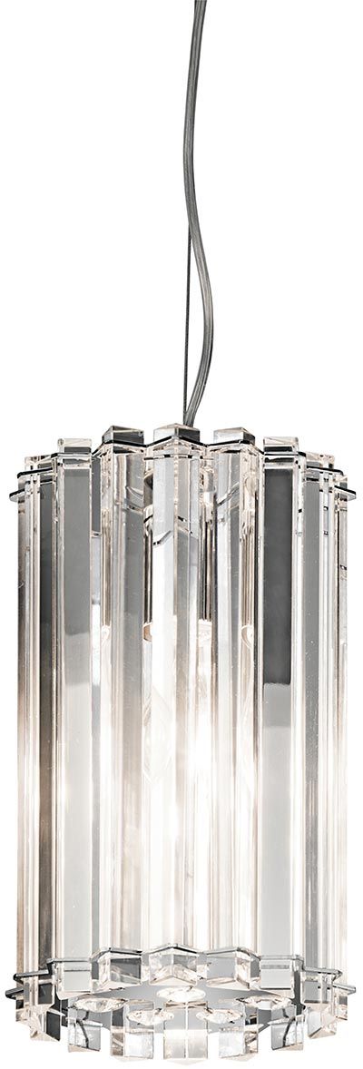 Elstead Lighting Crystal Skye lámpara colgante 2x3 W cromo KL-CRYSTAL-SKYE-MP