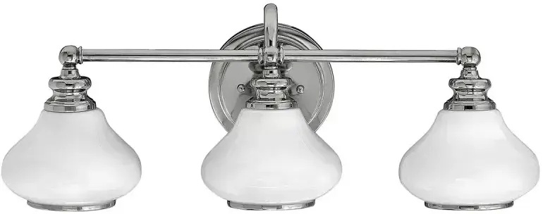 Elstead Lighting Ainsley lámpara de pared 3x3 W cromo HK-AINSLEY3-BATH