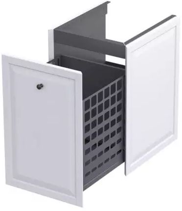 Oristo Montebianco armario 40x45.9x60.3 cm suspendido, lateral blanco OR47-SN1S-40-2