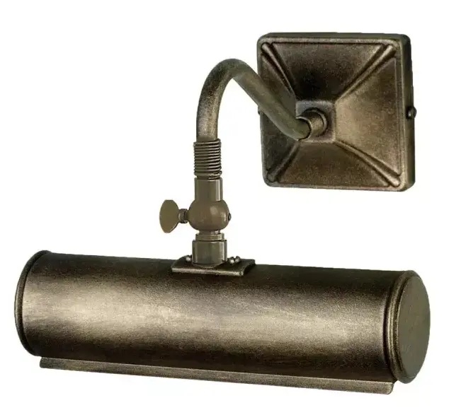Elstead Lighting Picture Light lámpara de pared 1x40 W negro-oro PL1-10-BLK-GOLD