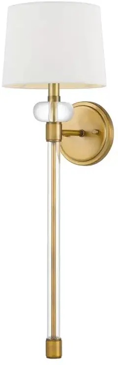 Elstead Lighting Barbour lámpara de pared 1x40 W latón QZ-BARBOUR1-WS