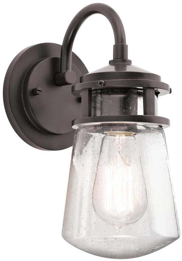 Elstead Lighting Lyndon lámpara de pared para exteriores 1x60 W marrón KL-LYNDON2-S-AZ
