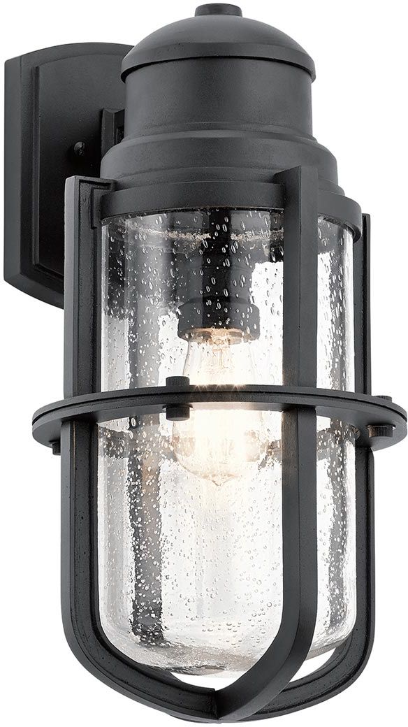 Elstead Lighting Suri lámpara de pared para exteriores 1x60 W negro KL-SURI-L