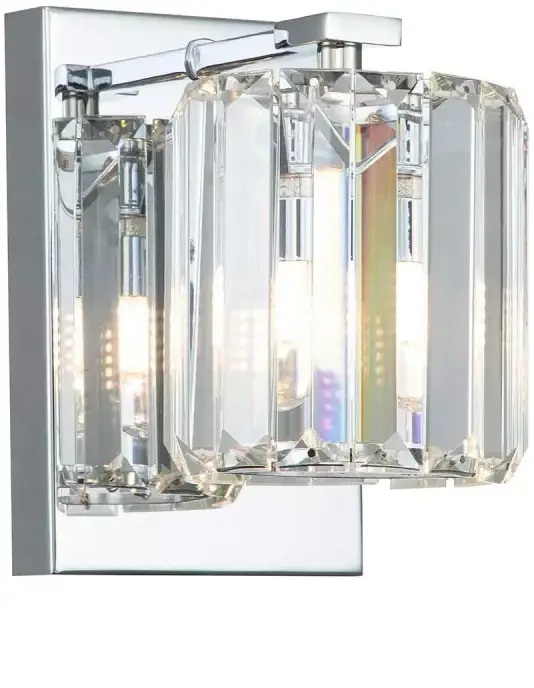 Elstead Lighting Divine lámpara de pared 1x3 W cromo QZ-DIVINE1-PC-BATH