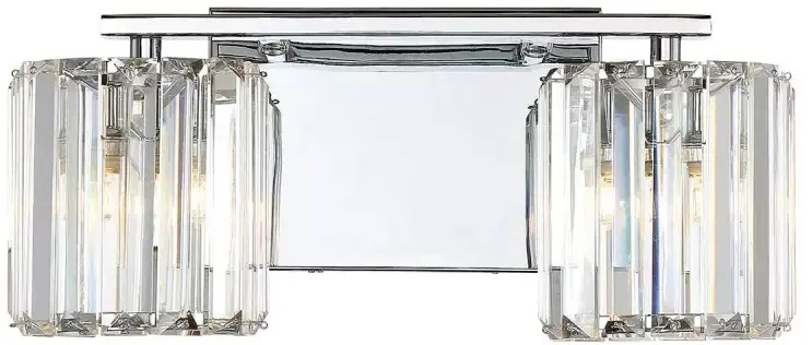 Elstead Lighting Divine lámpara de pared 2x3 W cromo QZ-DIVINE2-PC-BATH