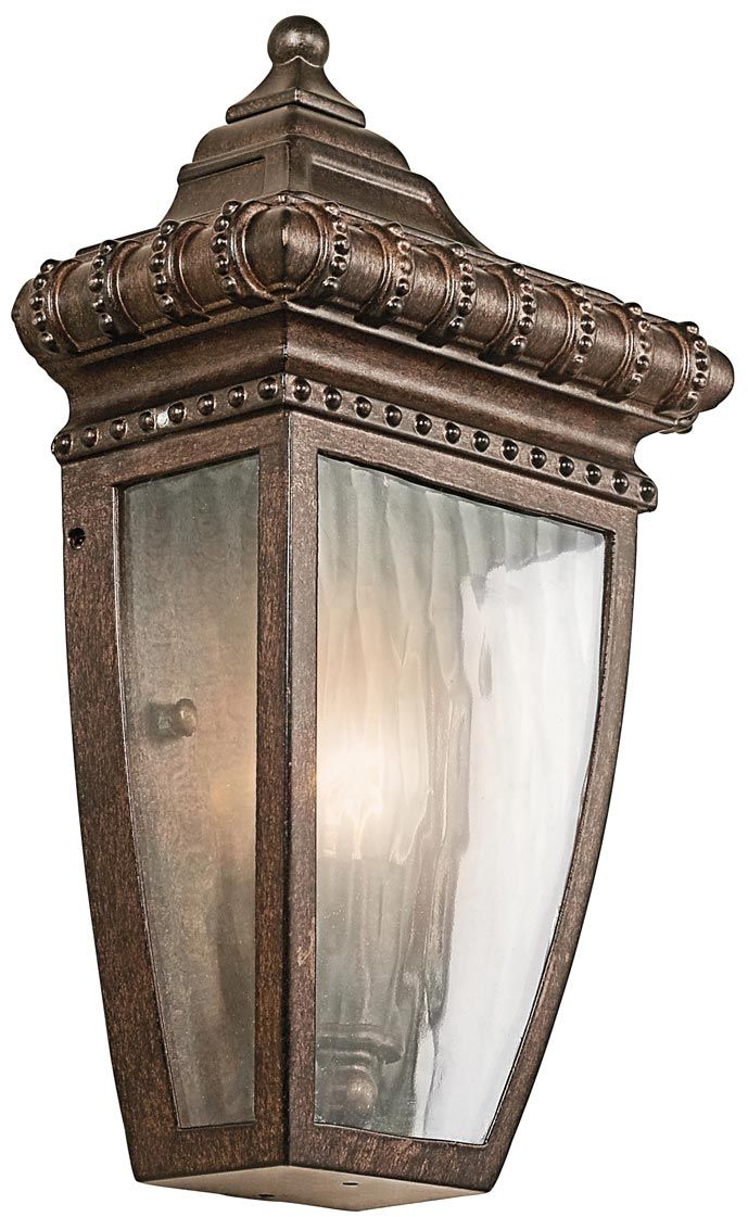 Elstead Lighting Venetian Rain lámpara de pared para exteriores 1x60 W marrón KL-VENETIAN7-S