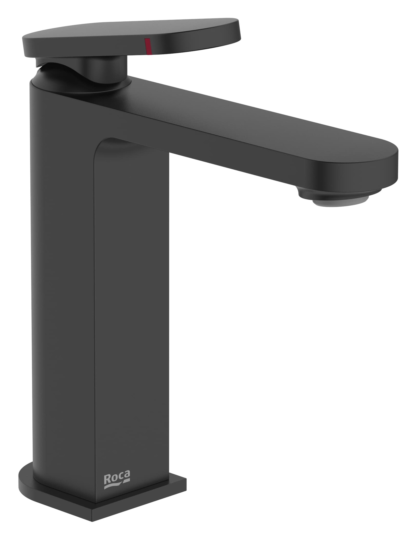 Roca Kay grifo para lavabo de pie negro A5A3A7GNB0