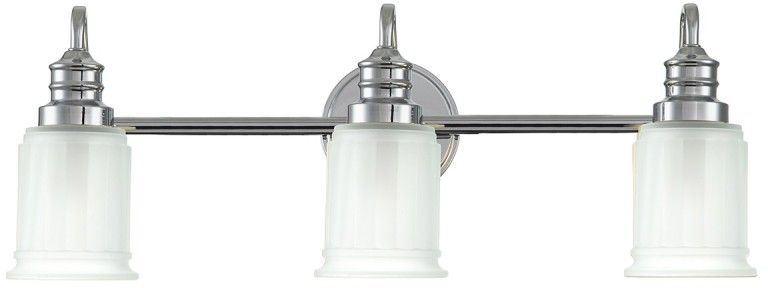 Elstead Lighting Swell lámpara de pared 3x3 W cromo QZ-SWELL3-PC-BATH