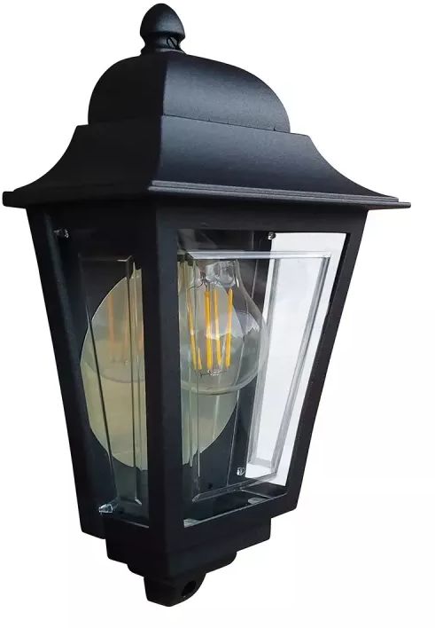 Elstead Lighting Deco Lane lámpara de pared para exteriores 1x60 W negro DECO-LANE7-BLACK