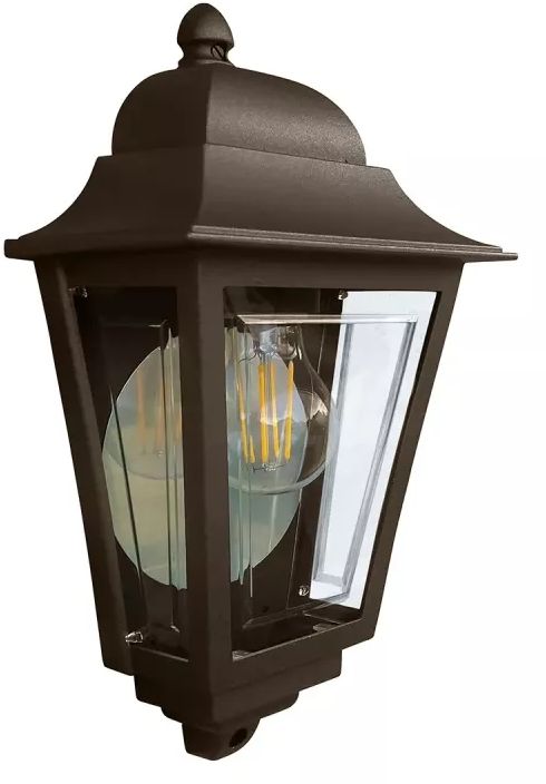 Elstead Lighting Deco Lane lámpara de pared para exteriores 1x60 W marrón DECO-LANE7-BRONZE