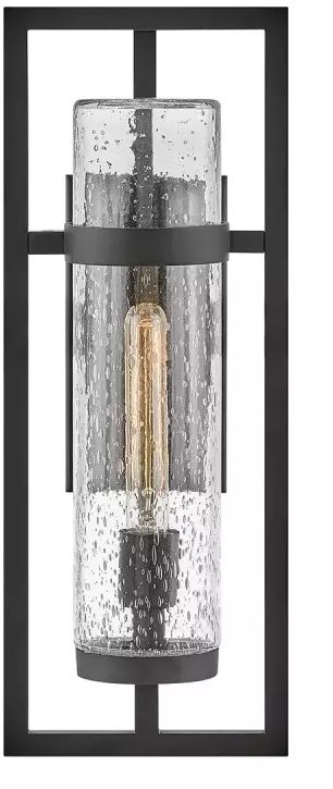 Elstead Lighting Cordillera lámpara de pared para exteriores 1x60 W negro HK-CORDILLERA-M-BK