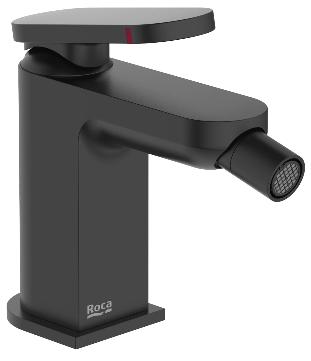 Roca Kay grifo para bidé de pie negro A5A627GNB0
