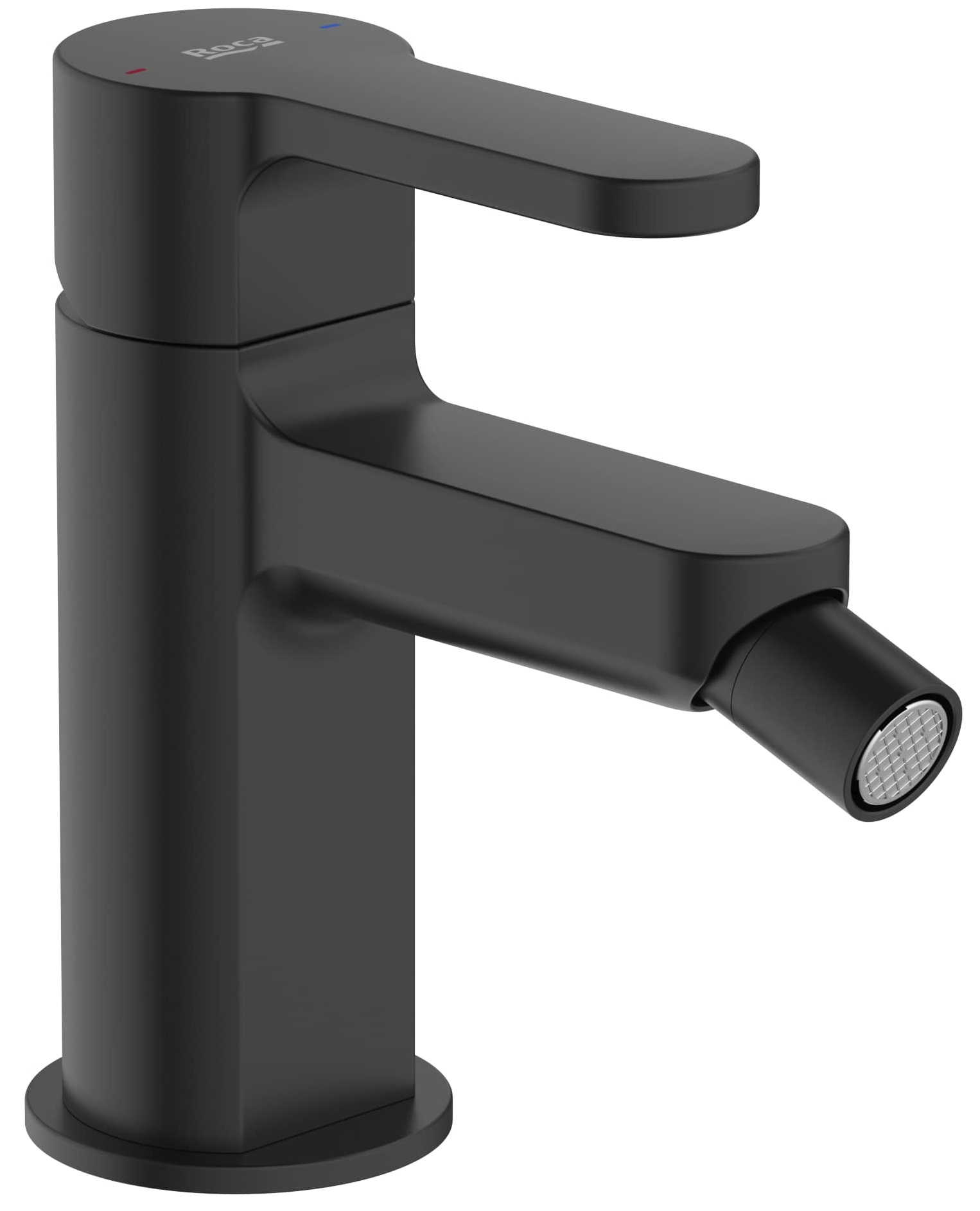 Roca l20 grifo para bidé de pie negro A5A629HNB0