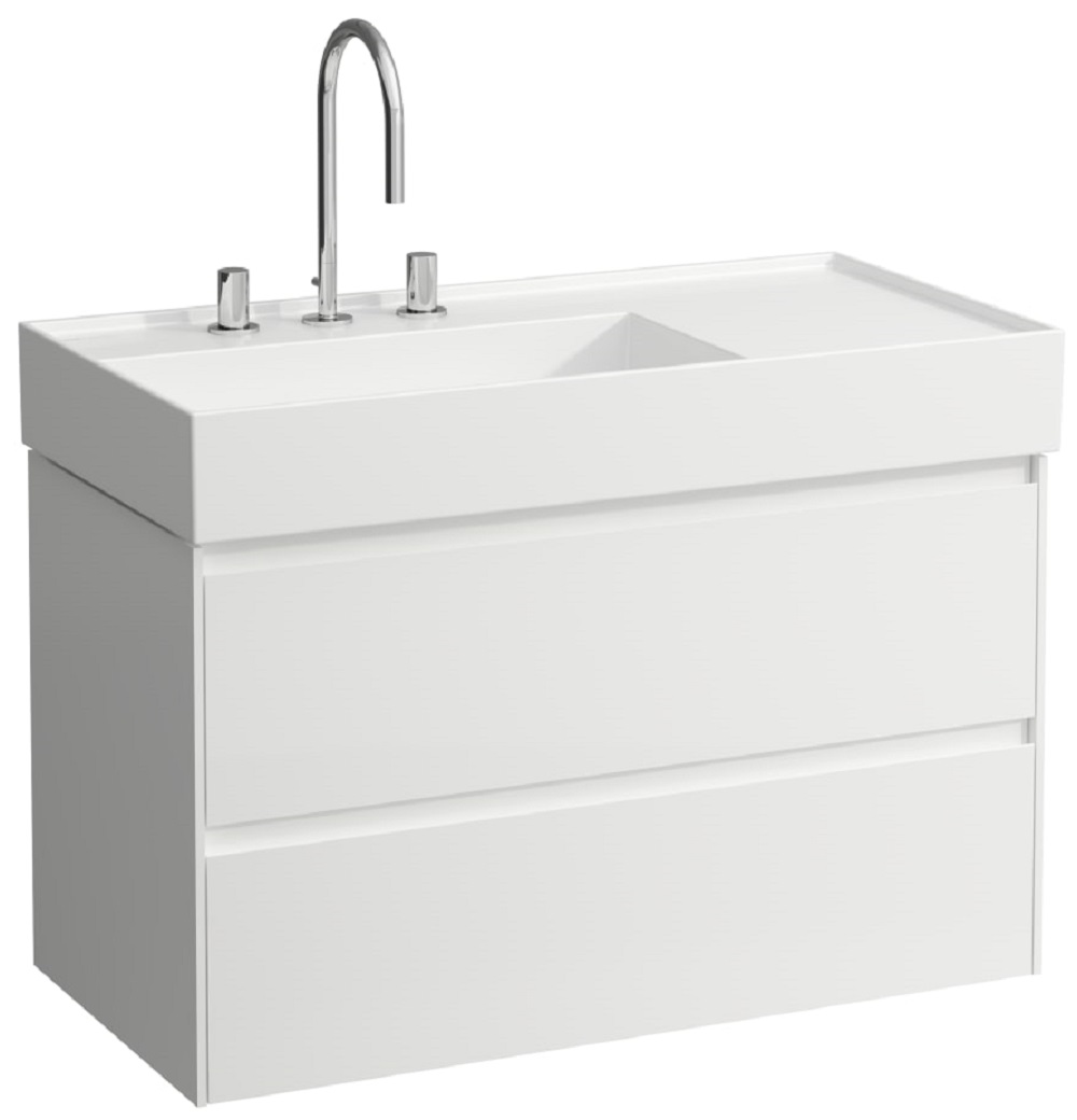 Laufen Lani armario 88x45x51.5 cm suspendido, para lavabo blanco H4039521122601