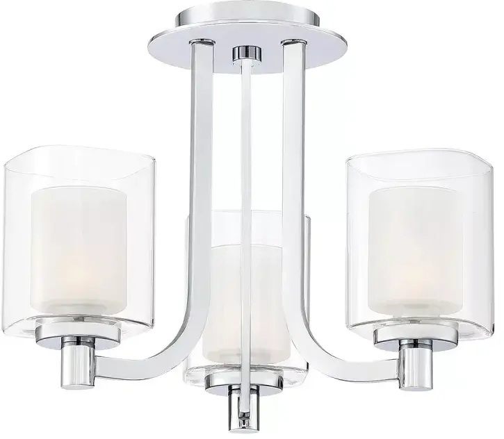 Elstead Lighting Kolt lámpara de techo 3x3 W cromo QZ-KOLT-SF-PC-BATH