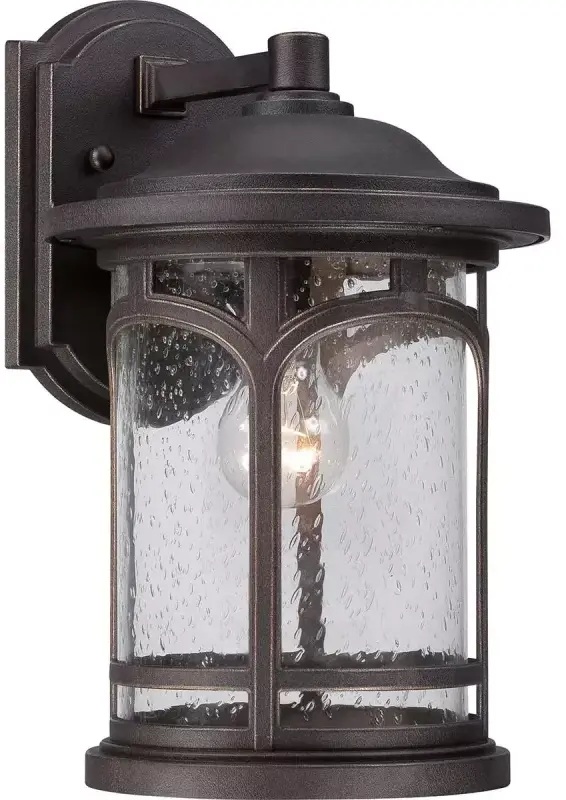 Elstead Lighting Marblehead lámpara de pared para exteriores 1x60 W marrón QZ-MARBLEHEAD2-M