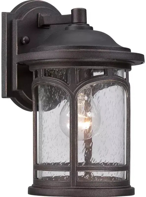 Elstead Lighting Marblehead lámpara de pared para exteriores 1x60 W marrón QZ-MARBLEHEAD2-S