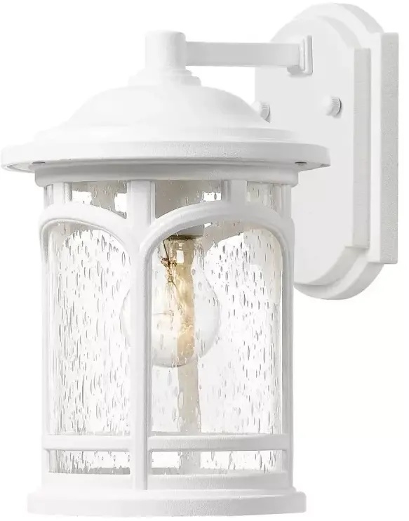 Elstead Lighting Marblehead lámpara de pared para exteriores 1x60 W blanco QZ-MARBLEHEAD-S-WHT