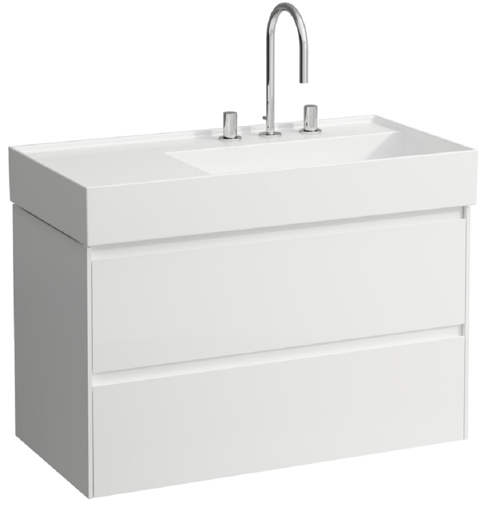 Laufen Lani armario 88x45x51.5 cm suspendido, para lavabo blanco H4039621122611
