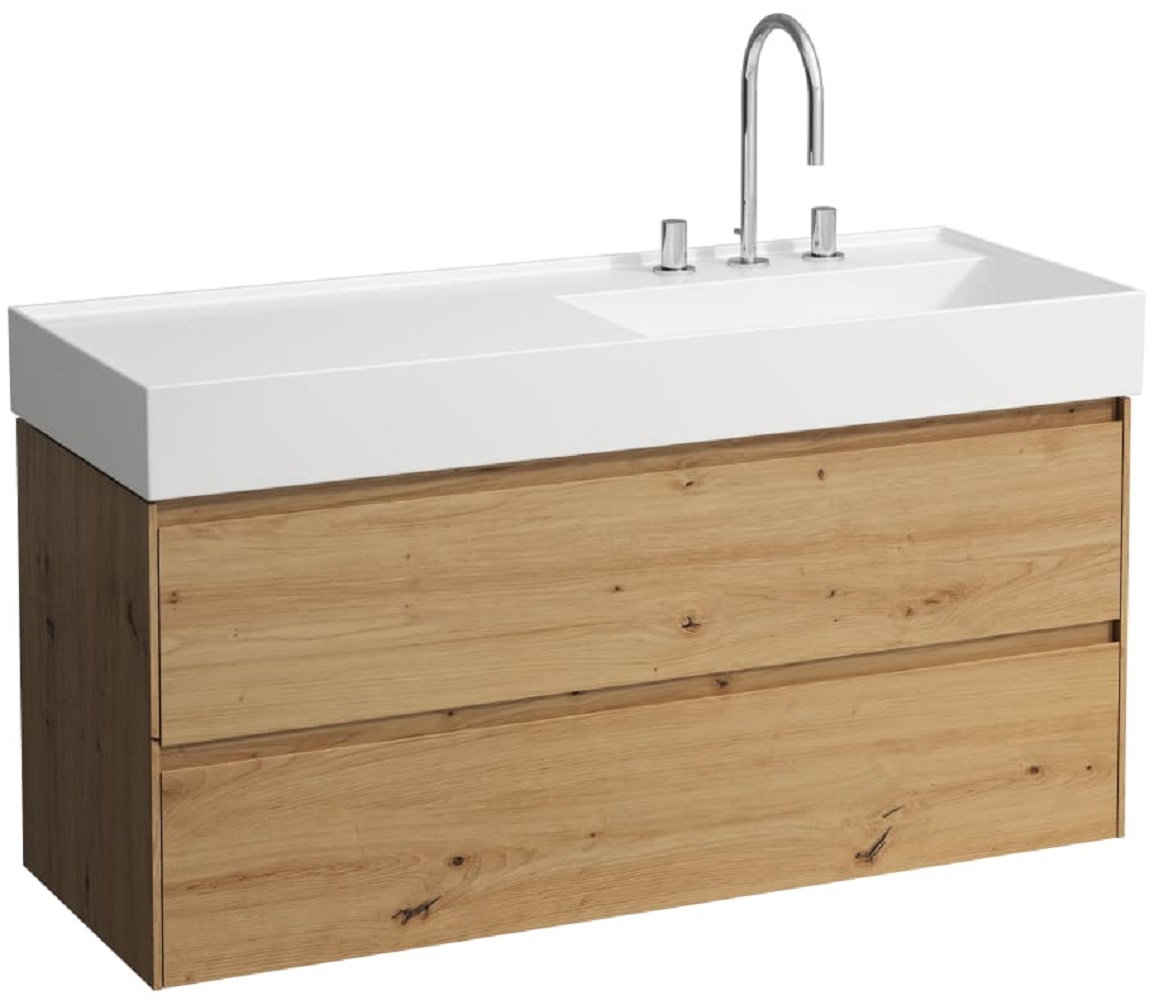 Laufen Lani armario 118x45x51.5 cm suspendido, para lavabo roble H4039821122671