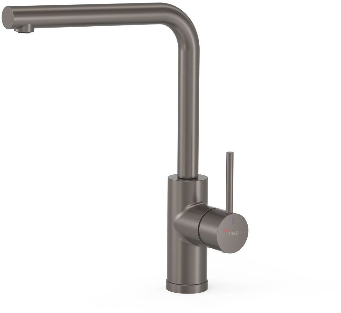 Tres grifo de cocina de pie grafito/gris 23044006GR