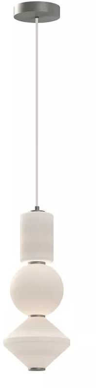 Elstead Lighting Bijou lámpara colgante 1x20 W níquel ALM-BIJOU-P3-PN