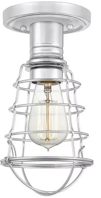 Elstead Lighting Mixon lámpara de techo 1x60 W cromo QZ-MIXON-SF-PC
