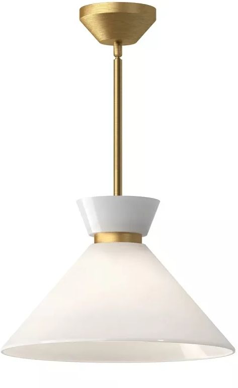 Elstead Lighting Halston lámpara de techo 1x60 W oro ALM-HALSTON-P-M-GD