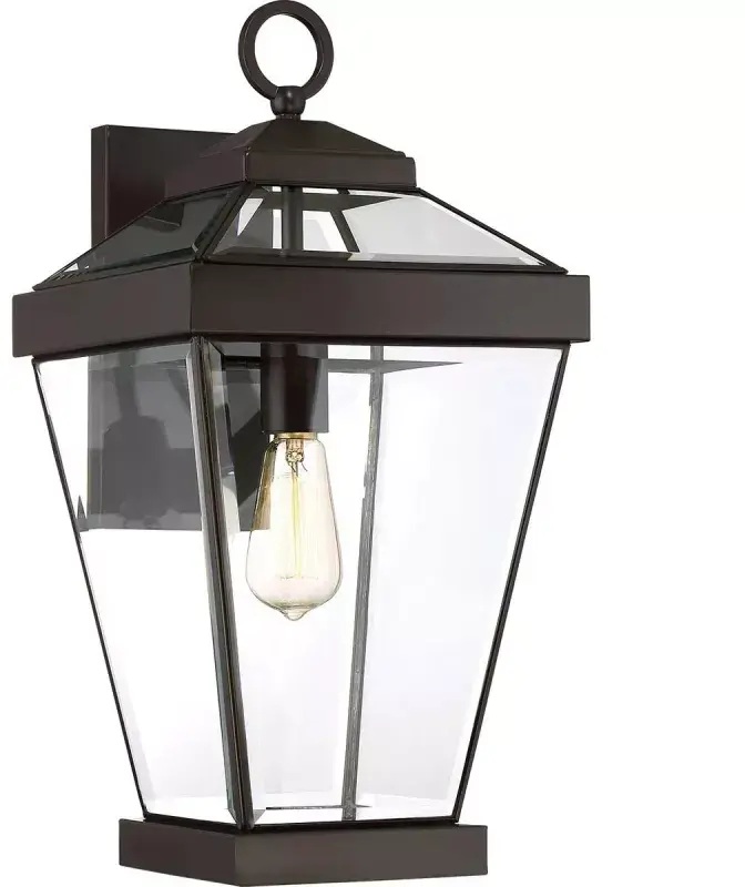 Elstead Lighting Ravine lámpara de pared para exteriores 1x60 W marrón QZ-RAVINE2-S