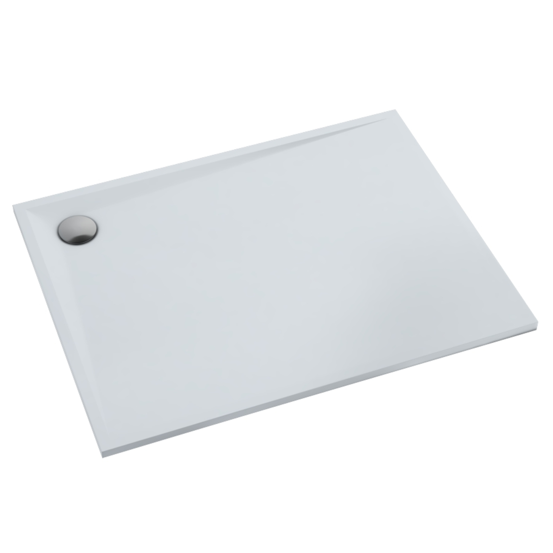 Schedline Libra Smooth White plato de ducha rectangular 100x70 cm blanco 3SP.L1P-70100