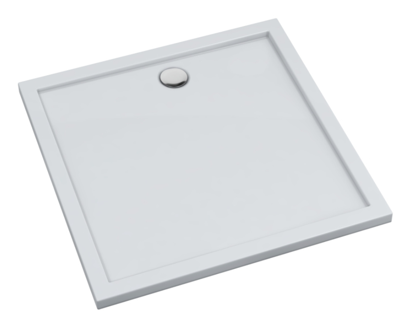 Schedline Estima plato de ducha cuadrado 100x100 cm blanco 3SP.E1K-100100