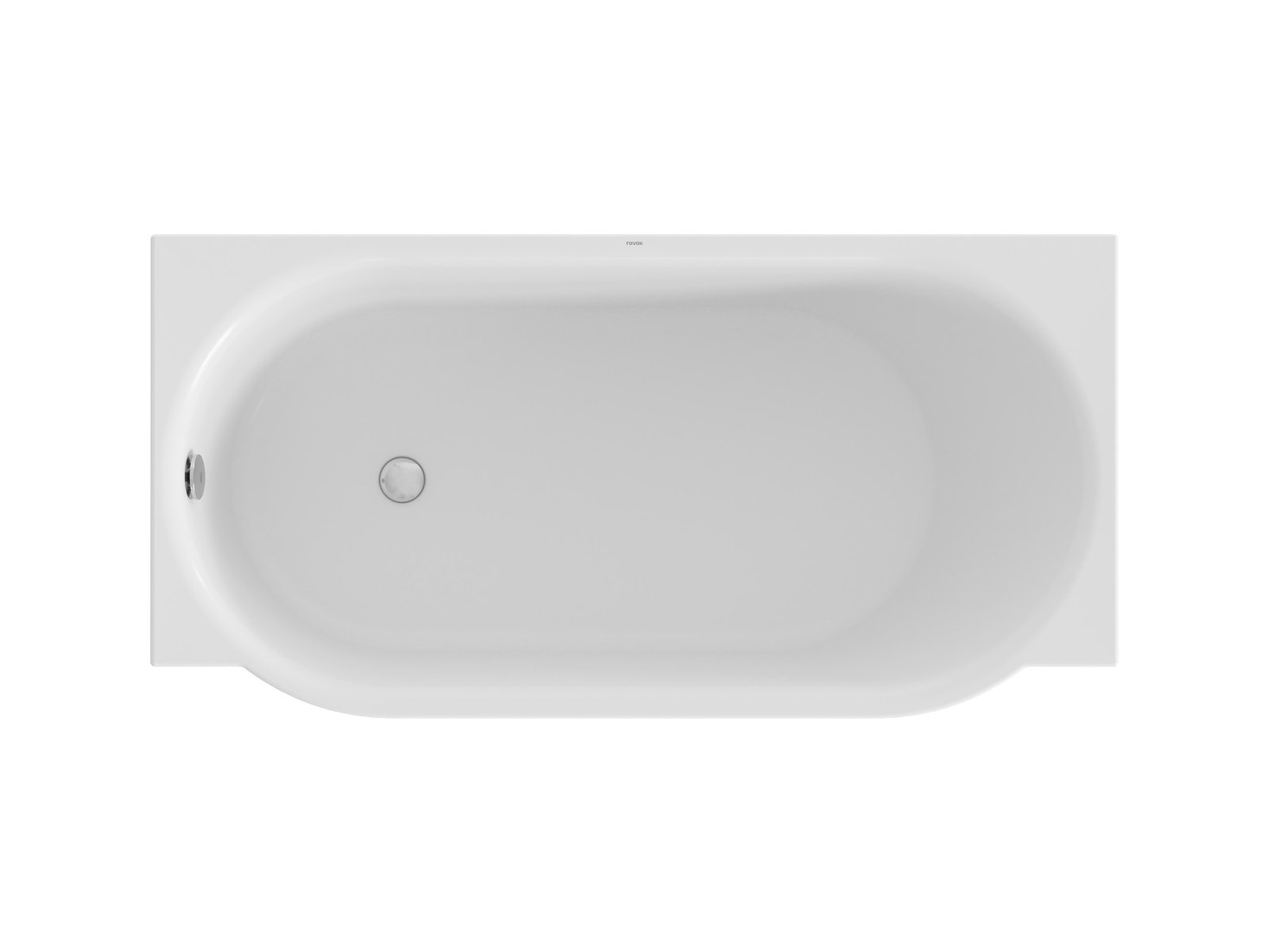 Ravak ARC bañera rectangular 150x75 cm blanco CE61000000