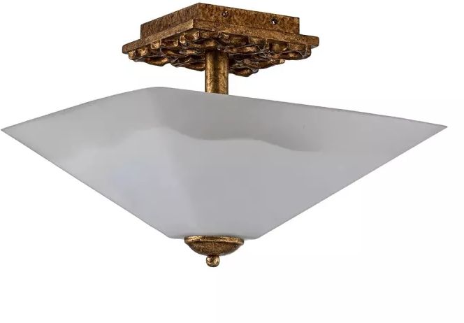 Elstead Lighting Star lámpara de techo 2x40 W oro FB-STAR-F-S-DG