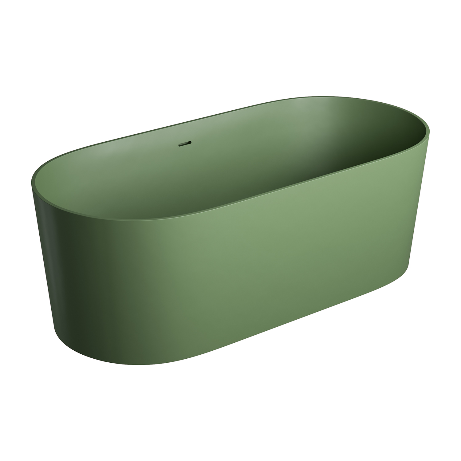 Omnires Ovo M+ bañera exenta 160x75 cm oval OVO160WWZPOL