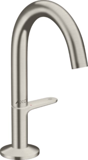 Axor One grifo para lavabo de pie acero 48010800