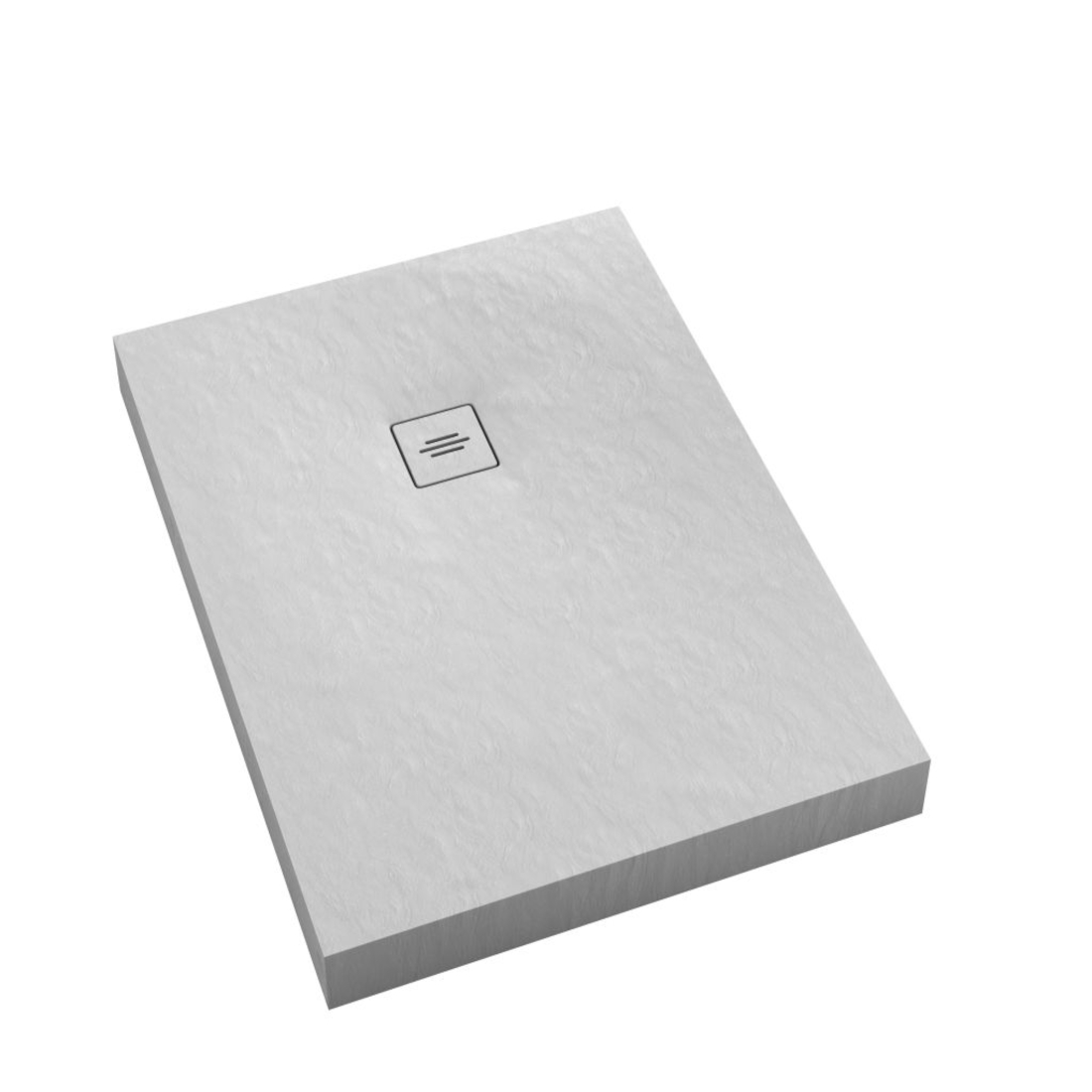 Schedline Nonlimits White Stone plato de ducha rectangular 140x90 cm blanco 3ST.N1P-90140/B/ST-M1/B/ST