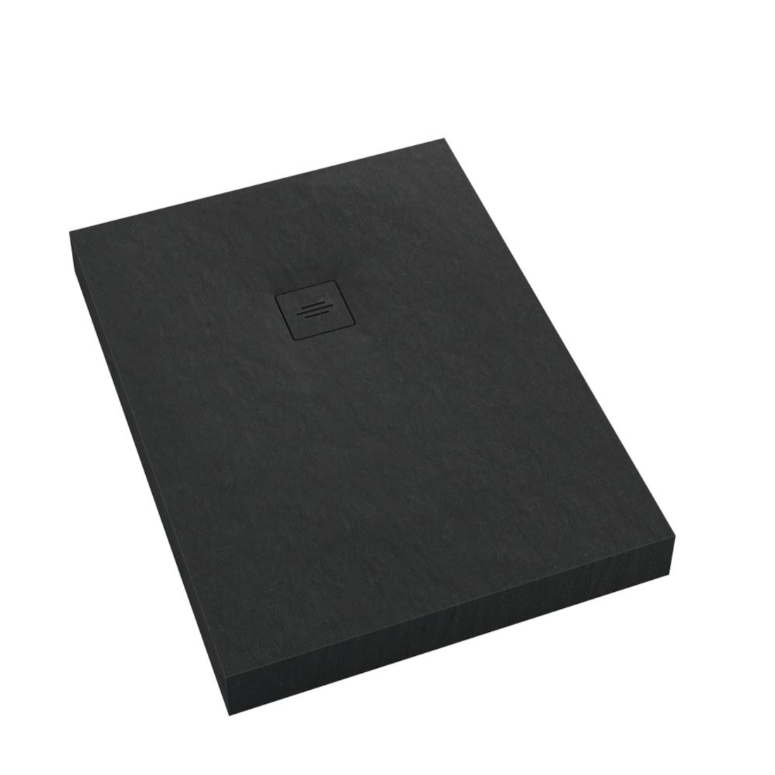 Schedline Nonlimits Black Stone plato de ducha rectangular 110x90 cm negro 3ST.N1P-90110/C/ST-M1/C/ST